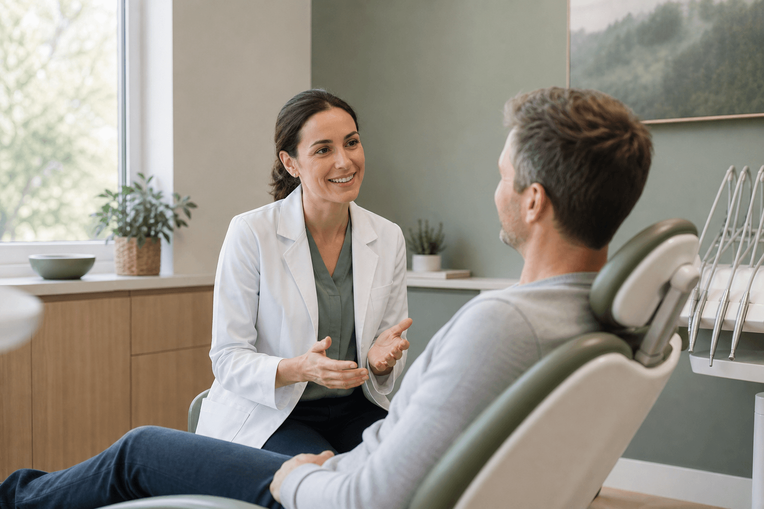 Willow Dental Studio concept website hero